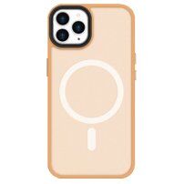 Защитен кейс с MagSafe за iPhone 13 Pro Max - оранжев