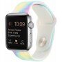 Силиконова каишка с модел батик за Apple Watch Ultra 49mm / 46mm / 45mm / 44mm / 42mm - пъстър