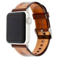 Прозрачна силиконова каишка за Apple Watch 42mm / 41mm / 40mm / 38mm - кафяв