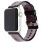 Прозрачна силиконова каишка за Apple Watch 42mm / 41mm / 40mm / 38mm - черен