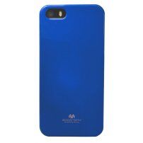 MERCURY GOOSPERY защитен блестящ кейс за iPhone 5 / 5S / SE (2016) - син