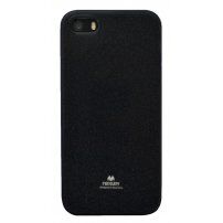 MERCURY GOOSPERY защитен блестящ кейс за iPhone 5 / 5S / SE (2016) - черен
