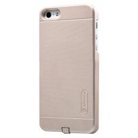NILLKIN 2в1 магически калъф / кейс за Qi безжично зареждане за iPhone 5 / 5S / SE (2016) - златен