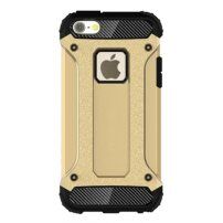 Изключително устойчив "Armor" кейс за iPhone 5 / 5S / SE (2016) - златен