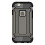 Изключително устойчив "Armor" кейс за iPhone 6 / 6S – кафено кафяв