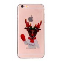 Защитен кейс за iPhone 6 / 6S - коледно куче