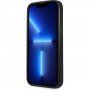 Guess Saffiano Triangle кейс за iPhone 13 Pro - сребърен