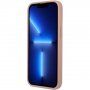 Guess Saffiano Triangle кейс за iPhone 13 Pro Max - розов