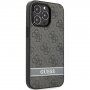 Guess 4G Stripe кейс за iPhone 13 Pro Max - сив