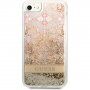 Guess Liquid Glitter Paisley кейс за iPhone 7 / 8 / SE (2020/2022) - златен