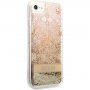 Guess Liquid Glitter Paisley кейс за iPhone 7 / 8 / SE (2020/2022) - златен