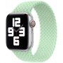 Сплетена найлонова каишка за Apple Watch 42mm / 41mm / 40mm / 38mm - M - зелен