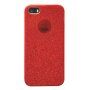 Блестящ кейс за iPhone 5 / 5S / SE (2016) - червен