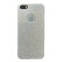 Блестящ кейс за iPhone 5 / 5S / SE (2016) - сребърен