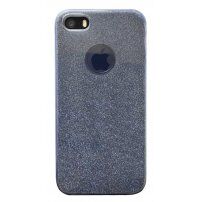 Блестящ кейс за iPhone 5 / 5S / SE (2016) - тъмносив