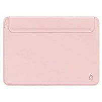 Wiwu изключително тънък джоб с магнитно закопчаване за MacBook Pro 15" - розова