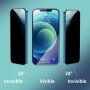 ENKAY 2.5D Anti-Spy закалено стъкло за iPhone 12 mini