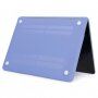 Матов кейс за MacBook Air 13" (A2681 / A3113) - синьо-виолетов