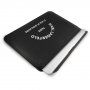 Karl Lagerfeld Saffiano RSG Embossed кожен калъф за iPad Pro 12,9" / MacBook до 14" - черна
