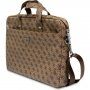 Guess 4G Triangle Logo чанта за MacBook до 16" - кафява