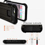 Изключително устойчив "Armor" кейс за Apple iPhone 6 Plus / 6S Plus - черен