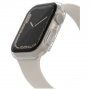 Belkin Screenforce TemperedCurve 2в1 калъф със закалено стъкло за Apple Watch 45mm - прозрачно