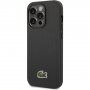 Lacoste Iconic Petit Pique Logo кейс за iPhone 14 Pro Max - черен