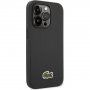 Lacoste Iconic Petit Pique Logo кейс за iPhone 14 Pro Max - черен