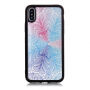 2в1 защитен сваляем флип калъф за Apple iPhone XS / iPhone X - пъстро цвете