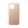 Nomad Modern Leather кейс с MagSafe за iPhone 14 Pro Max - бежов
