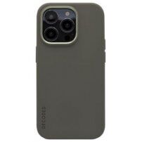 Decoded Silicone Backcover силиконов кейс за iPhone 14 Pro Max - цвят маслина