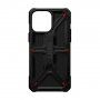 UAG Monarch изключително устойчив кейс с мотив на кевлар за iPhone 14 Pro Max - черен