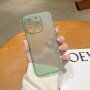 Изключително тънък матиран кейс за iPhone 14 Plus - зелен