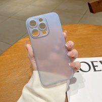 Изключително тънък матиран кейс за iPhone 14 Plus - светлосин
