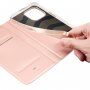 DUX DUCIS флип калъф за iPhone 14 Pro - златно розово
