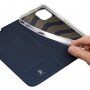 DUX DUCIS флип калъф за iPhone 14 Plus - тъмно син