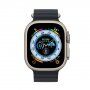 Силиконова океанска каишка за Apple Watch Ultra 49mm / 46mm / 45mm / 44mm / 42mm - черен