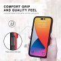 Устойчив защитен кейс за iPhone 14 Pro Max - червен
