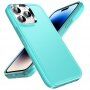 Устойчив защитен кейс за iPhone 14 Pro Max - син