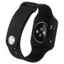 Baseus коланче от мека пластмаса с калъф за Apple Watch 38мм - черен