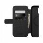 Nomad Leather Folio флип калъф с MagSafe за iPhone 14 - черно