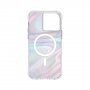 Case Mate Soap Bubble холографски кейс с MagSafe за iPhone 14 Pro Max - прозрачен
