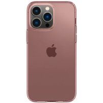 Spigen Crystal Flex прозрачен кейс за iPhone 14 Pro - розов