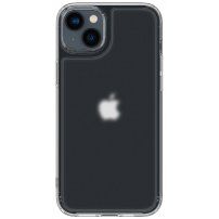 Spigen Quartz Hybrid кейс с матирано закалено стъкло за iPhone 14 - прозрачен