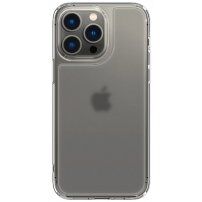 Spigen Quartz Hybrid кейс с матирано закалено стъкло за iPhone 14 Pro Max - прозрачен