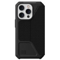 UAG Metropolis Folio устойчив флип калъф за iPhone 14 Pro - черно