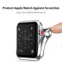 Dux Ducis Мек пластмасов защитен калъф за Apple Watch 42mm - cребрист