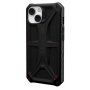 UAG Monarch изключително устойчив кейс за iPhone 14 Plus - черен кевлар