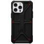 UAG Monarch изключително устойчив кейс с мотив на кевлар за iPhone 14 Pro Max - черен