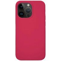 Tactical Velvet Smoothie силиконов кейс за iPhone 14 Pro Max - цвят фуксия
